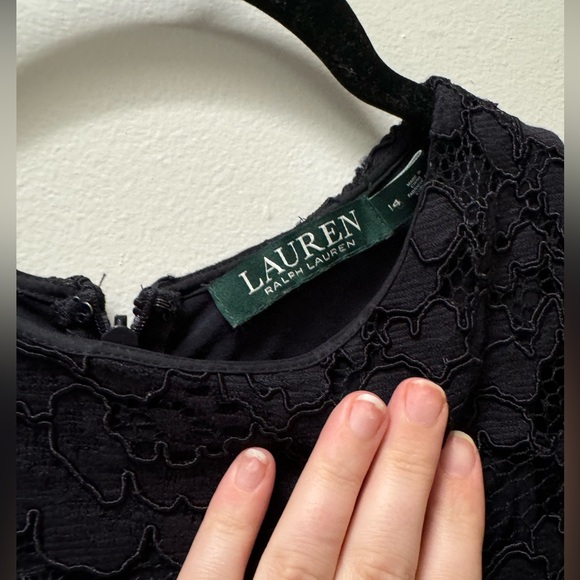 Ralph Lauren, navy lace shift dress - Picture 2 of 4